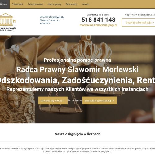 Radca prawny odszkodowania opinie w Lublinie