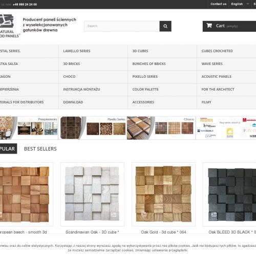 Panele dekoracyjne 3d z drewna