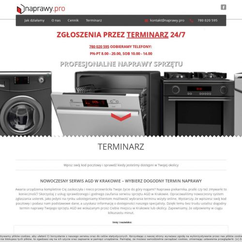 Naprawa pralek bosch - Kraków