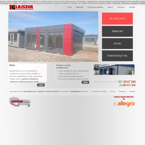 Produkcja pawilonów handlowych w Poznaniu