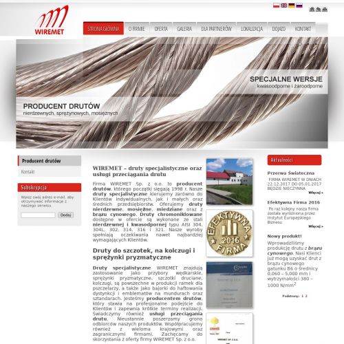 Łódź - druty miękkie