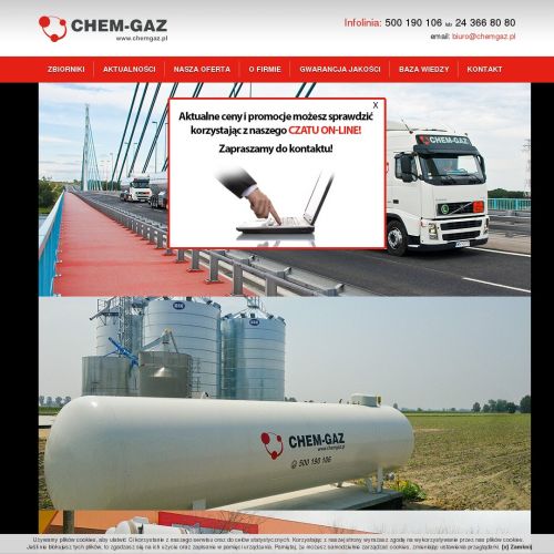 Szybka dostawa gazu - Gdynia