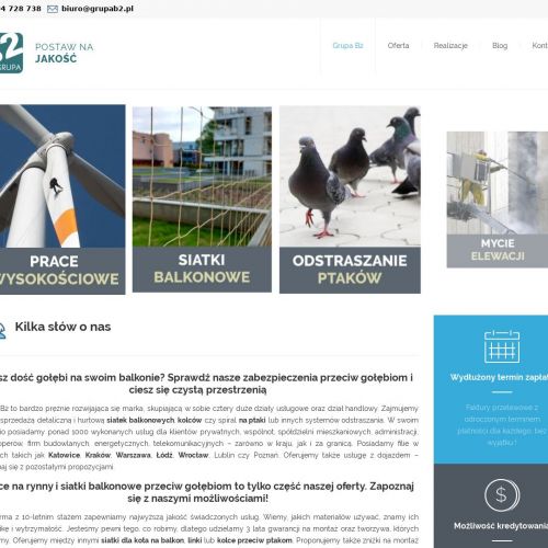 Siatka na gołębie - łódź