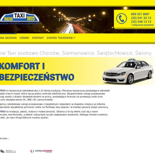 Chorzów - tanie taxi świętochłowice