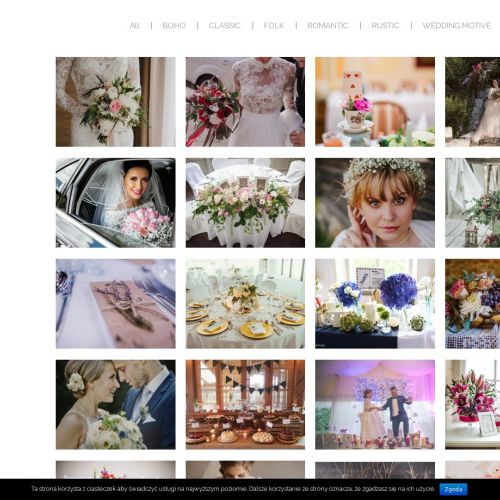 Bukiety ślubne w Krakowie