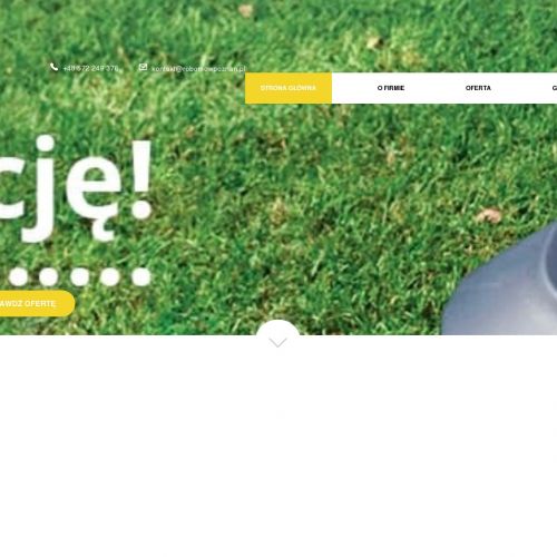 Autonomiczna kosiarka robomow w Poznaniu