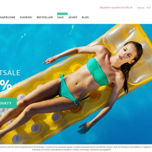 Stroje kąpielowe zakrywające brzuch - Poznań