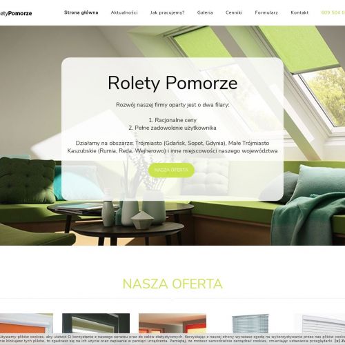 Rolety zaciemniające - żukowo