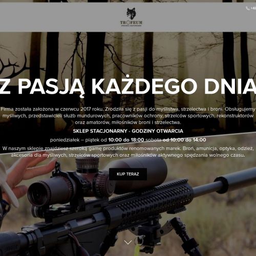 Sklep myśliwski pomorskie w Malborku