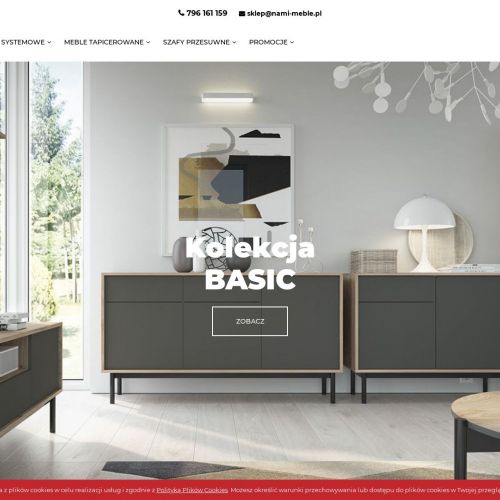 Stół w stylu nordyckim