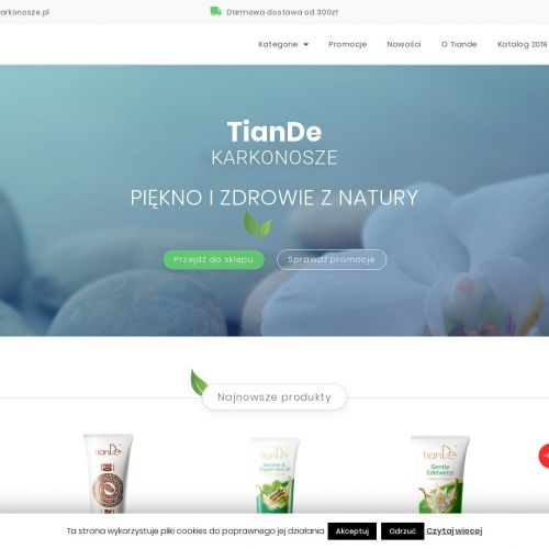 Turkusowy tusz do rzęs - Jelenia Góra