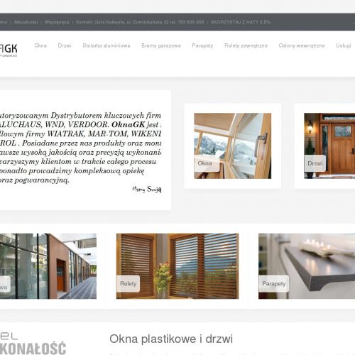 Stylowe okna aluminiowe - Grójec