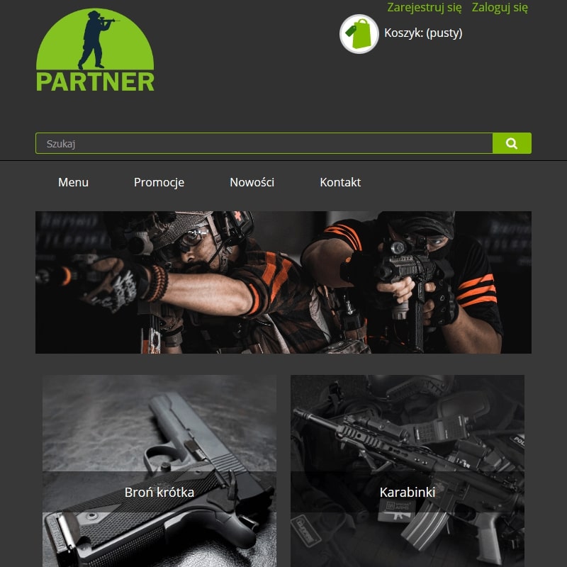 Gdynia - sklepy z bronią