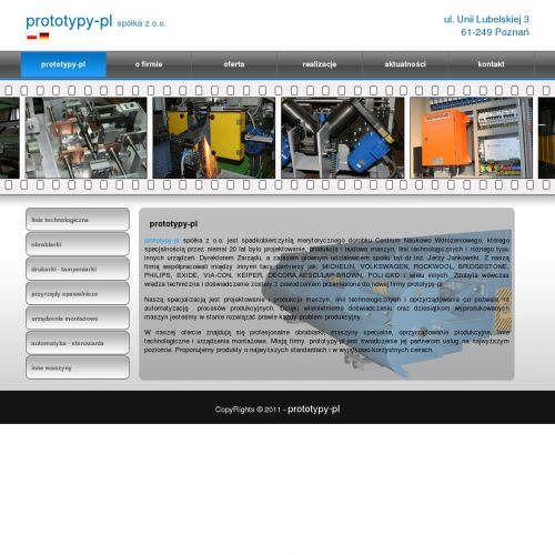 Producent maszyn przemysłowych Poznań