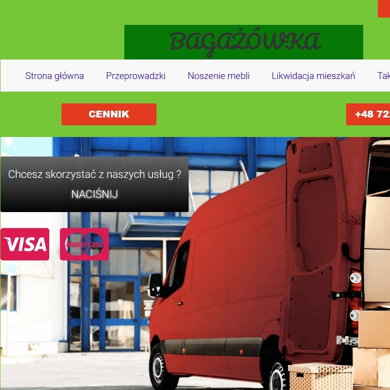 Gdańsk - usługi transportowo przeprowadzkowe