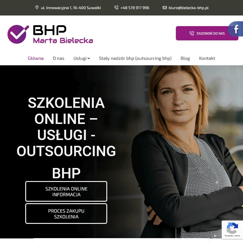 Szkolenia bhp dla administracji w Warszawie