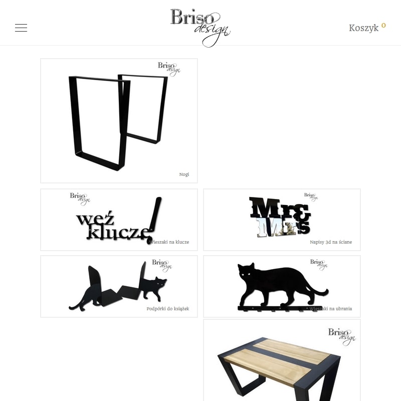 Podpórki do książek metalowe