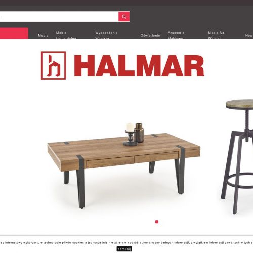 Stół industrialny dąb