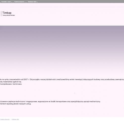 Prace ziemne mazowieckie w Warszawie