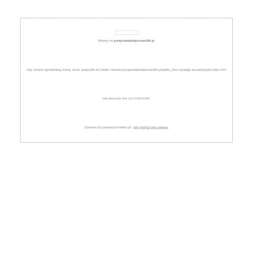 Bagażówka w Warszawie