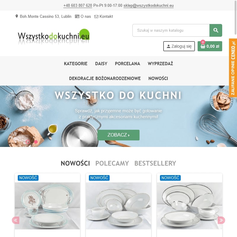 Porcelana lubiana - Krosno