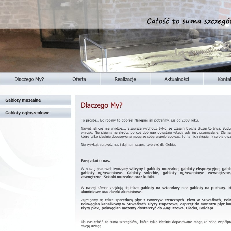 Gabloty na sztandary - Suwałki