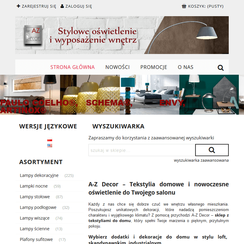 Lampy drewniane stojące sklep