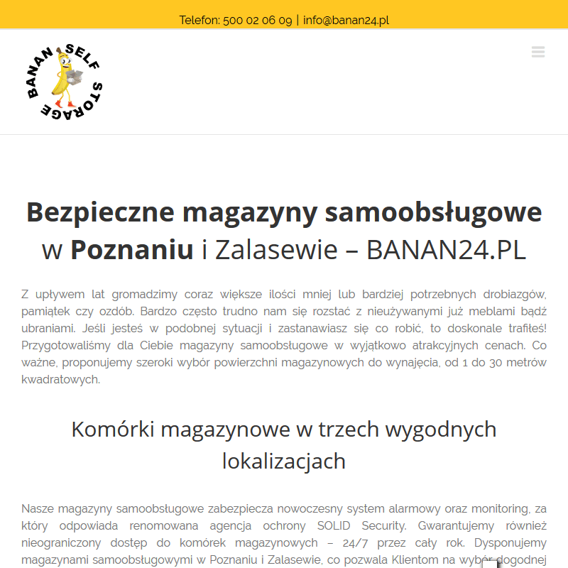 Powierzchnia magazynowa w Poznaniu