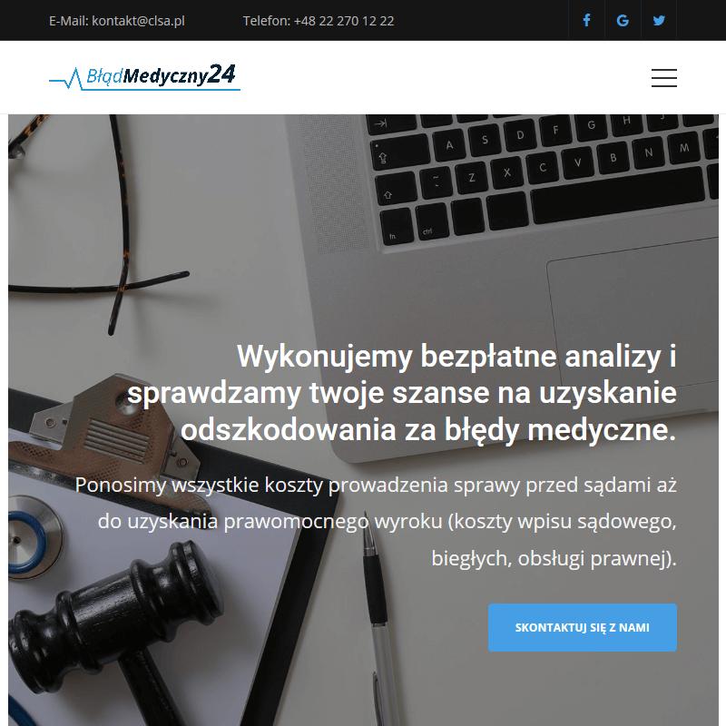 Błąd medyczny przedawnienie