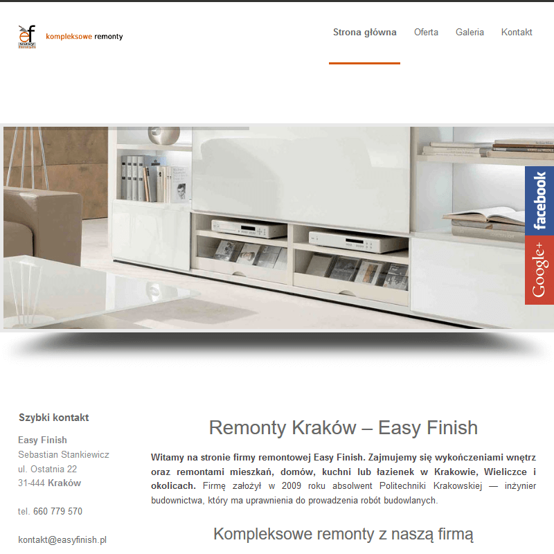 Suche tynki - Wieliczka