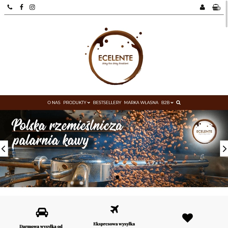 Kawy z kolumbii - Warszawa