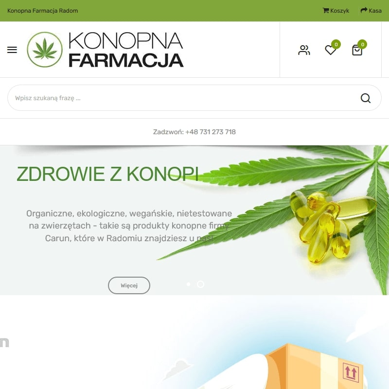 Produkty z konopi cbd