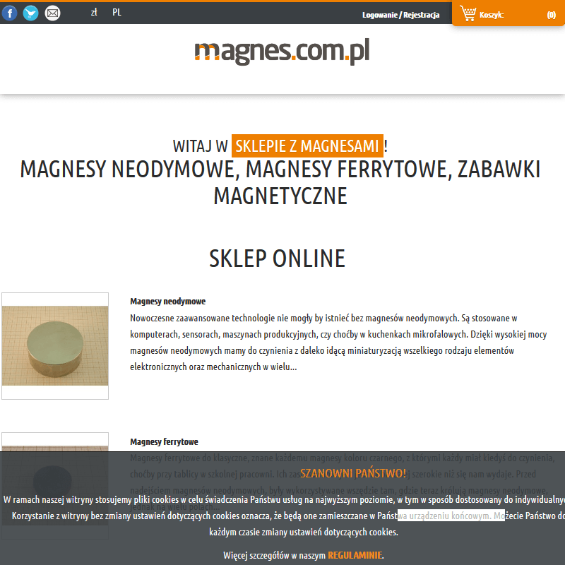 Małe magnesy - Szczecin