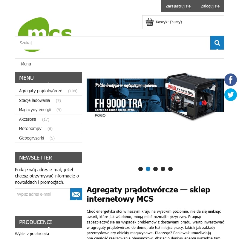 Agregaty prądotwórcze inwertorowe