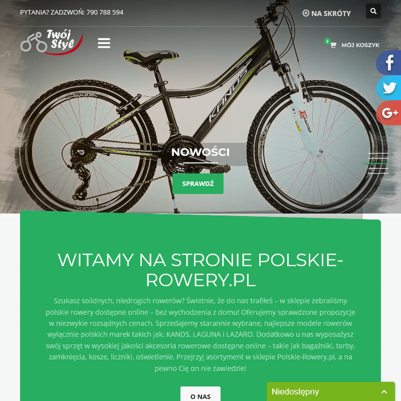 Wyprzedaż używanych rowerów online