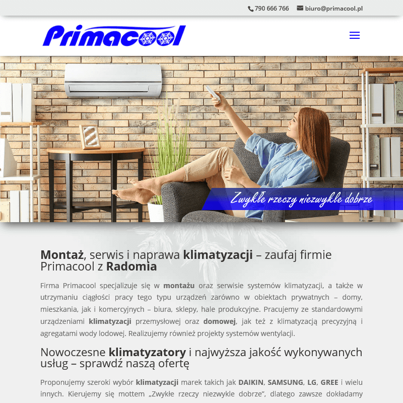 Klimatyzatory gree w Warce