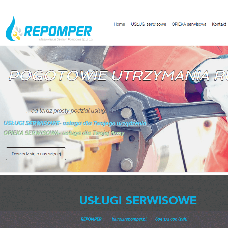 Osiowanie pomp w Warszawie