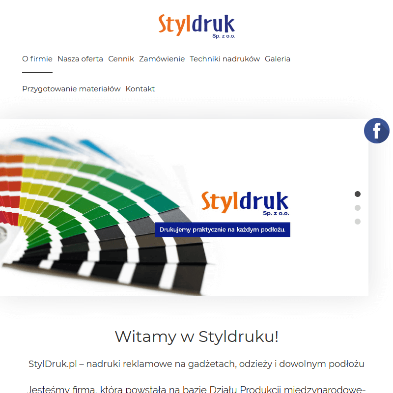 Warszawa - druk tamponowy