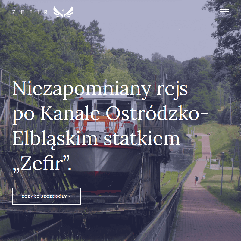 Rejsy kanałem ostródzko elbląskim w Ostródzie